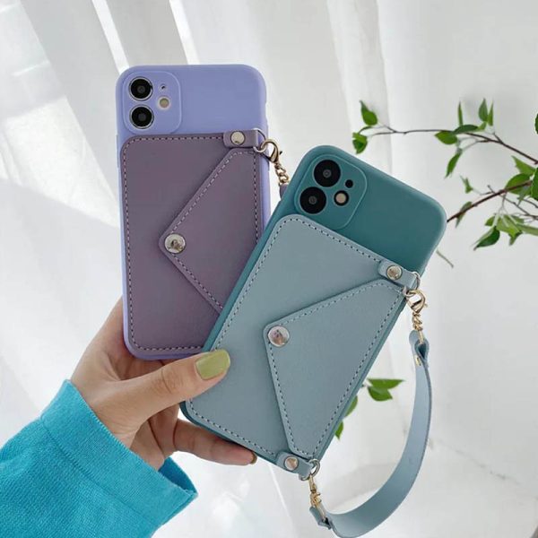 Funda trasera para iPhone 13 Pro, funda para teléfono, cartera