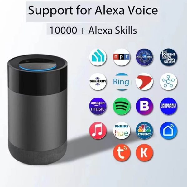 Altavoz inalámbrico con control incorporado de Alexa