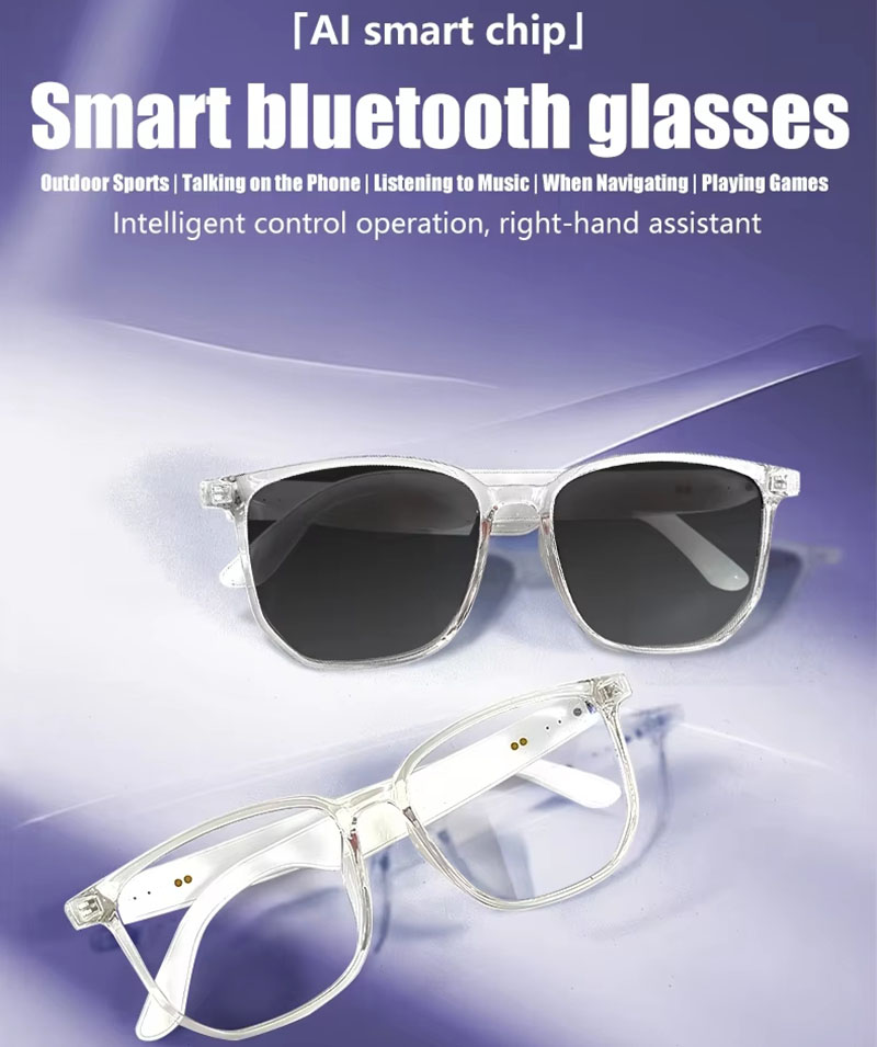 GS03 Smart Glasses Bluetooth Sunglasses